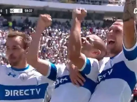 [Fotos] Sáez se reivindica con su gol contra Colo Colo