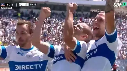 El emocionante festejo de Sáez (centro)