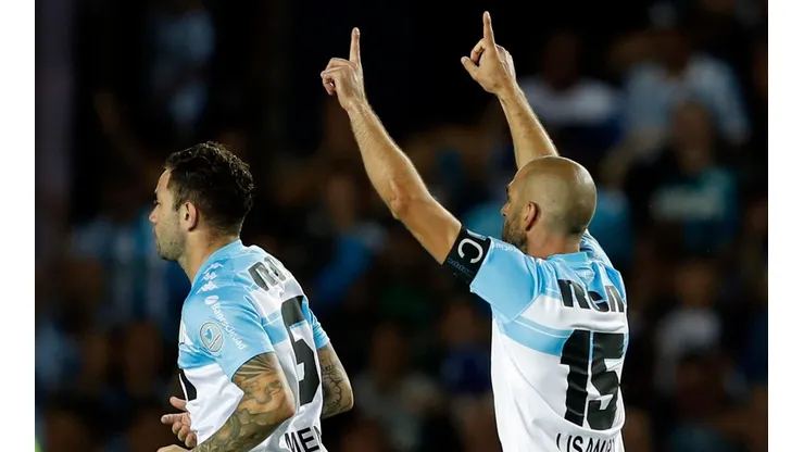 Celebración de Racing