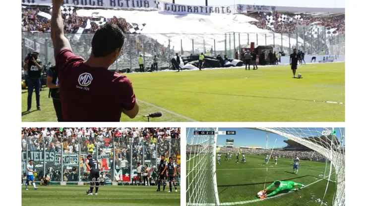 Esteban Paredes debutó en Colo Colo con un pase gol, pero Dituro le quitó el empate
