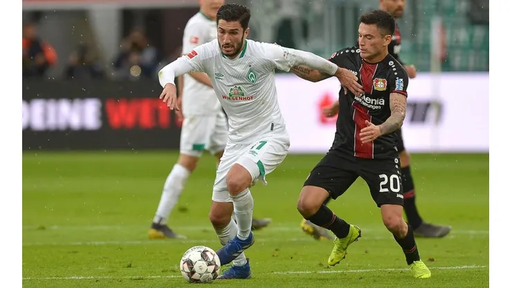 Charles contra el Werder Bremen.