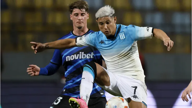 Racing amargó a Huachipato en la ida por los octavos de final de Copa Sudamericana.