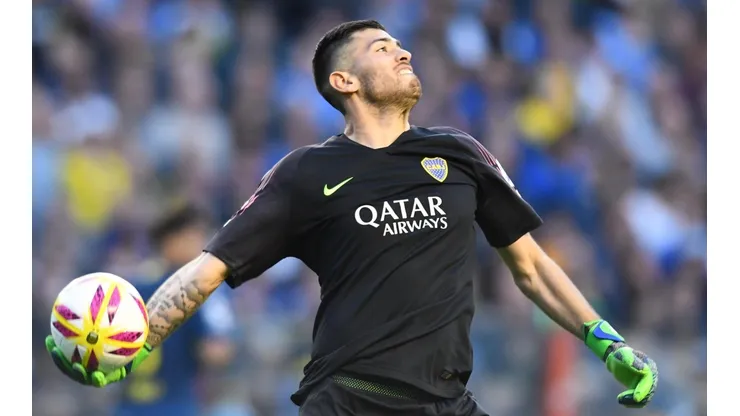 Agustín Rossi no juega oficialmente hace cuatro meses