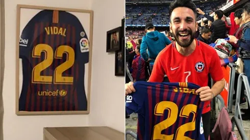 Brian vive en Suiza pero va todos los meses a ver a su querido Barcelona