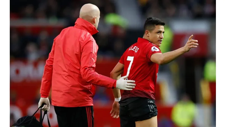 Alexis se lesionó el 2 de marzo ante Southampton