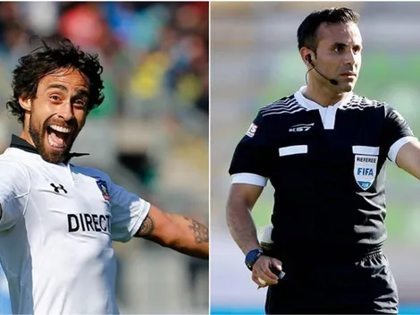 Valdivia se reencuentra con árbitro a quien hizo pebre en redes