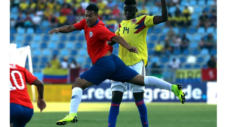 Iván Morales sumó minutos ante Cobresal en Colo Colo