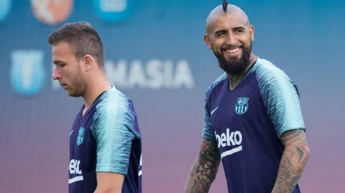 Arthur o Vidal es una de las dudas de Ernesto Valverde para recibir a Lyon