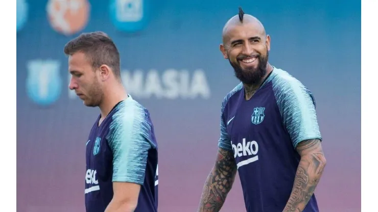 Arthur o Vidal es una de las dudas de Ernesto Valverde para recibir a Lyon