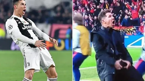 La batalla de "patos yañez" entre Simeone y CR7