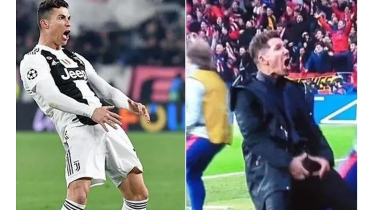 Simeone defiende el "Pato Yáñez" de Cristiano