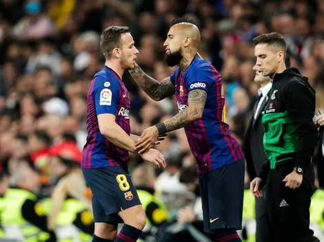Arthur elogia a Arturo Vidal en Barcelona