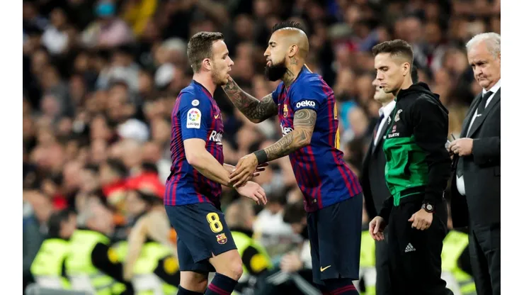 Arthur y Arturo Vidal