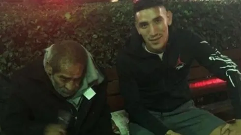 Ricardo Centurión tuvo un lindo gesto con una persona en situación de calle