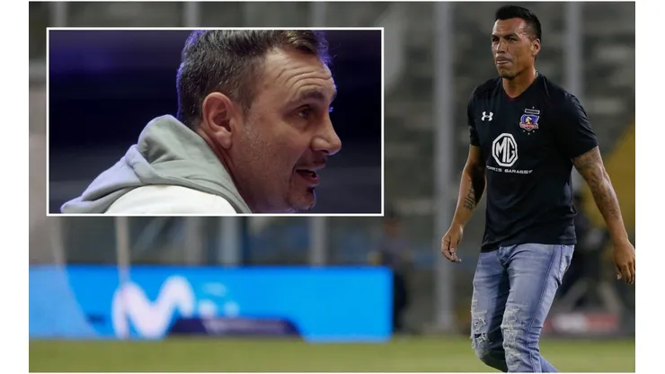 Esteban Paredes estuvo en la segunda noche de Viña