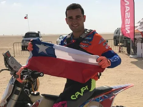 Tomás de Gavardo debuta con el tercer lugar en juniors en la Copa del Mundo de Bajas en Dubái