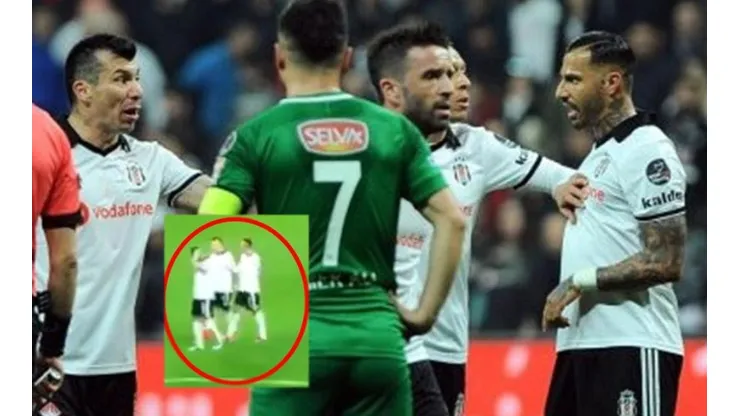 El Pitbull le mostró los dientes a Quaresma.