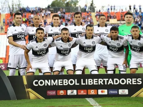 Olimpia tiene formación para enfrentar a U. de Concepción