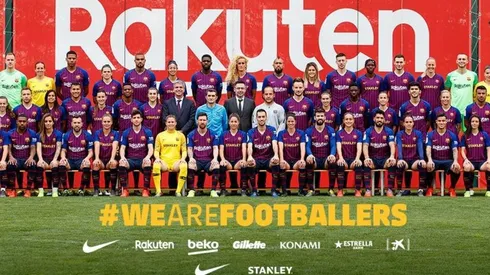 Foto oficial de Barcelona