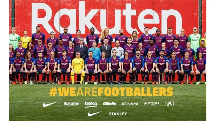 Foto oficial de Barcelona