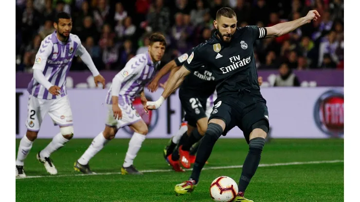 Real Madrid lavó las heridas con goleada ante el Valladolid
