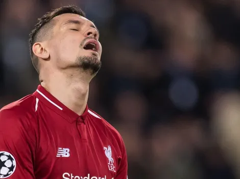 ¡Muchas risas! Lovren sufrió 3 hoyitos en 20 segundos