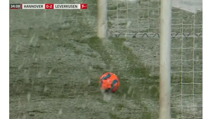 La nieve le quitó el gol al Hannover de Miiko