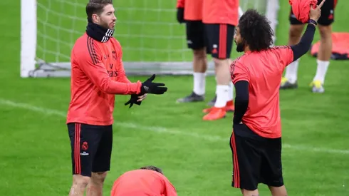 Ramos y Marcelo se pelearon en el entrenamiento