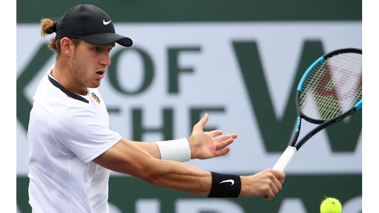 Nicolás Jarry se despidió de Indian Wells tras recibir una paliza de Kyle Edmund