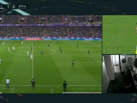Anulan gol al Valladolid ante Real Madrid y en la sala del VAR ¡no había nadie!