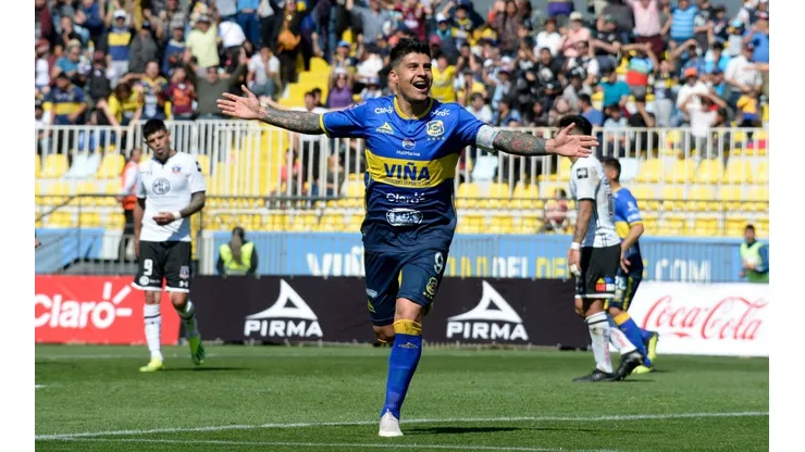 Patricio Rubio en Everton