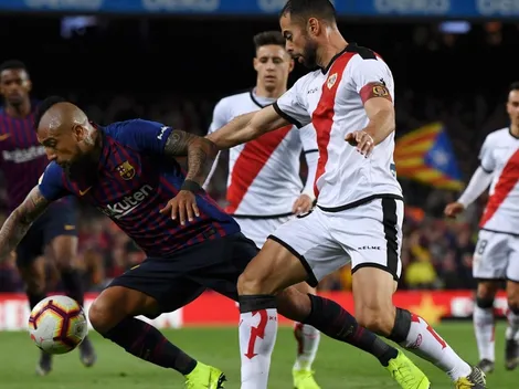 Arturo Vidal es el más recuperador del Barcelona en un mismo partido