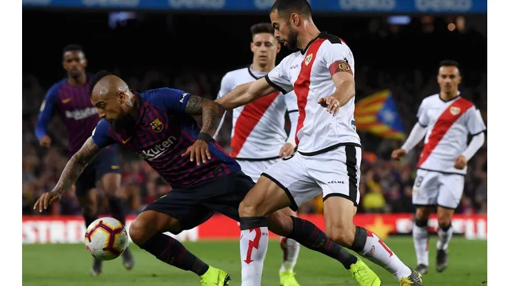 Arturo Vidal es el jugador del Barcelona que más balones ha recuperado en un partido de la temporada