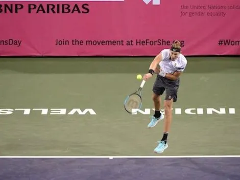 Nico Jarry debuta con gran triunfo en Indian Wells y deja atrás mala racha