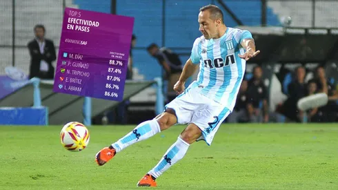 Díaz nunca la regala en Argentina.