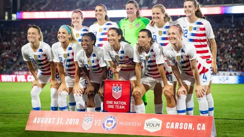 Estados Unidos frente a Chile en agosto de 2018.