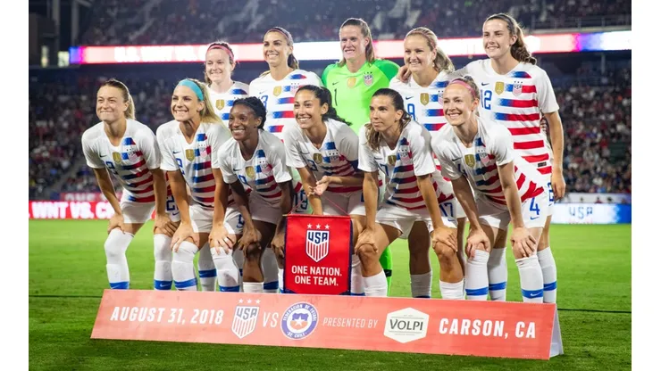 Estados Unidos frente a Chile en agosto de 2018.