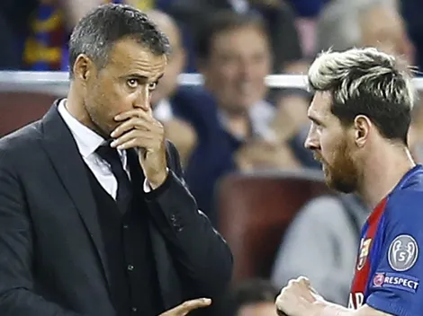 Luis Enrique: "Había tensión entre Messi y yo"