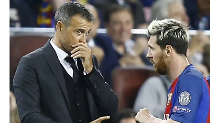 Luis Enrique: "Había tensión entre Messi y yo"