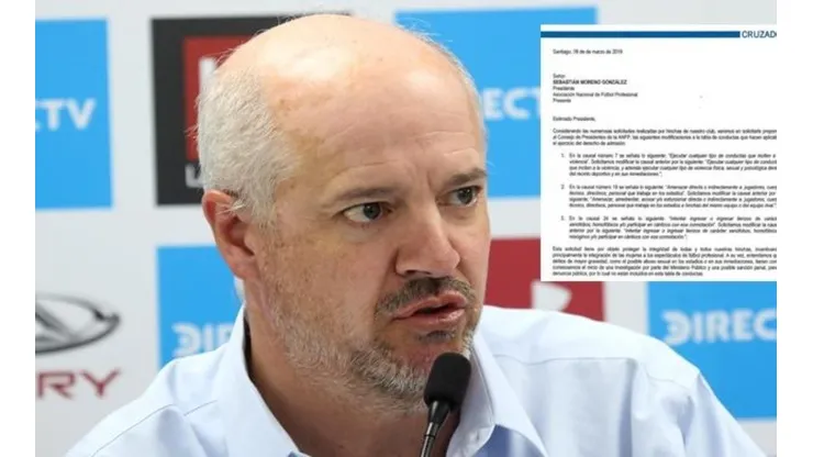 Universidad Católica pide a la ANFP sancionar cualquier violencia de género