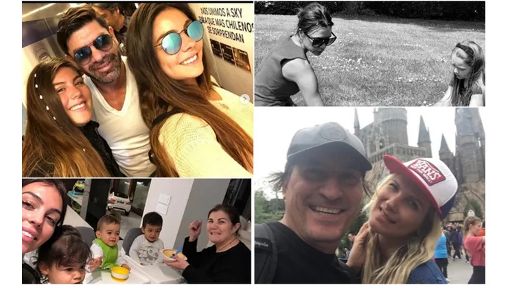Las estrellas del fútbol mundial saludaron a sus mujeres