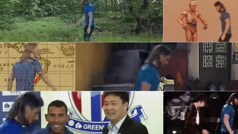 El video de Beccacece caminando.