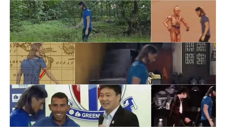 El video de Beccacece caminando.