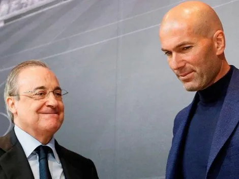 Zinedine Zidane le dice que no al Real Madrid