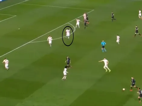 Lukaku jugó perfectos cuatro minutos como defensa