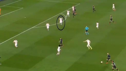 Lukaku jugó perfectos cuatro minutos como defensa