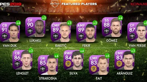 Aránguiz entró en los jugadores de la semana de PES 2019