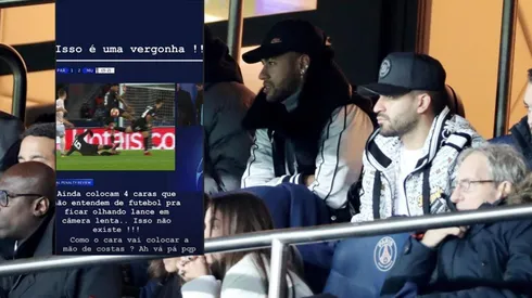 Ney mandó a los árbitros a la PQP.