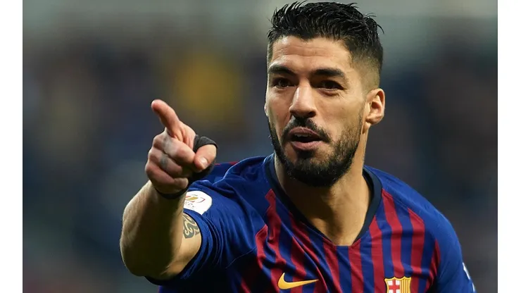 Luis Suárez celebró el triunfo del Ajax sobre el Real Madrid