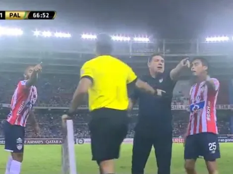 Insólito: Junior del Mati Fernández culpa al árbitro de cambio mal hecho